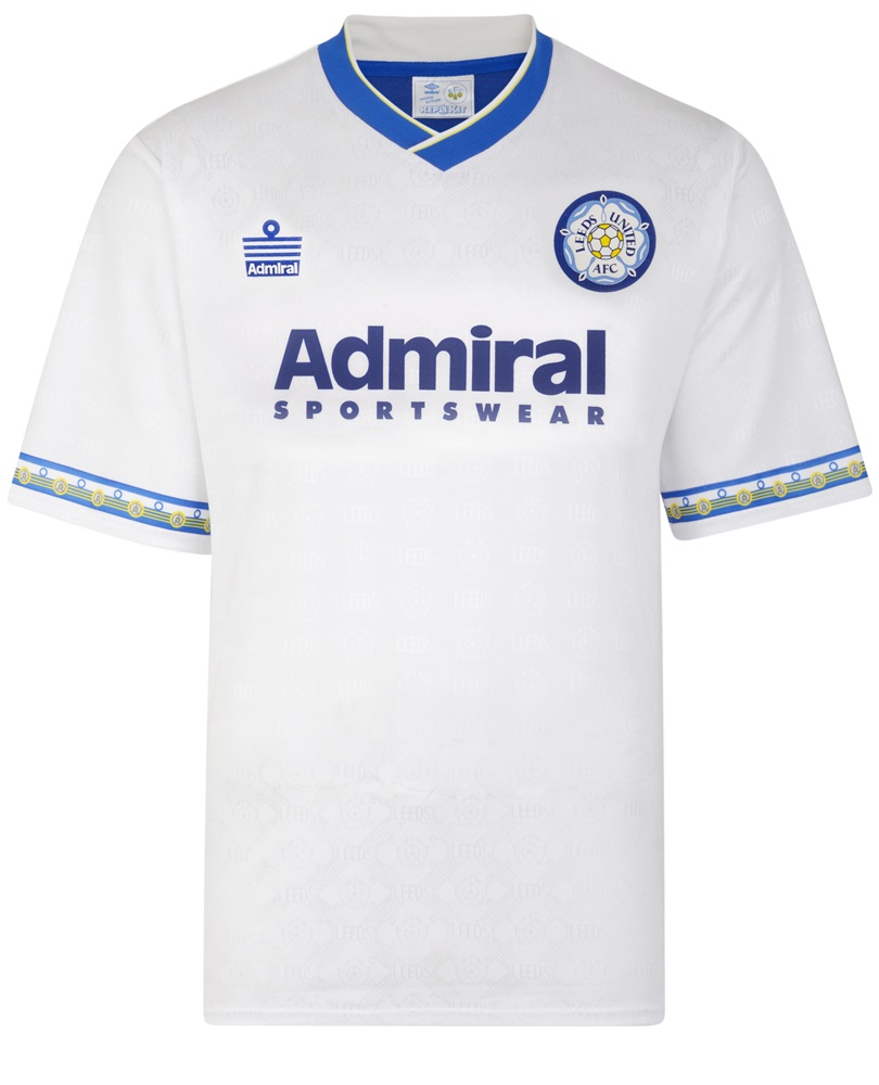 Camisa I Leeds United 1992 1993 Admiral retro